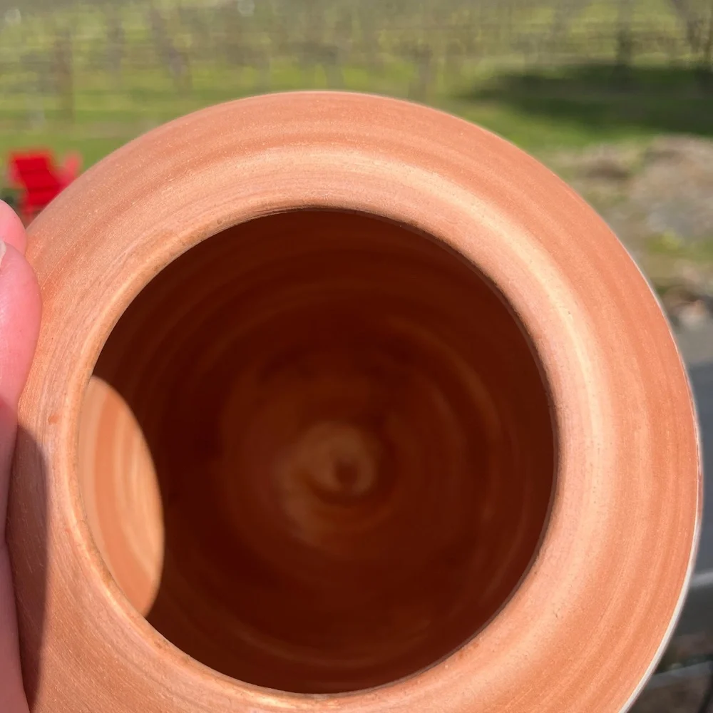 Handmade Sedona Swirl Pottery Vase – Inspired by Sedona's Vortex Energy